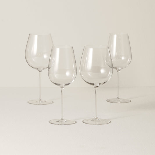 Tuscany Signature Series Warm & Cool Region Wine Glasses, Set of 2