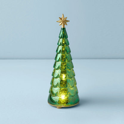 Radiant Light Mercury Tree Lit Figurine