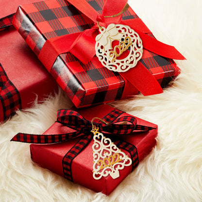 2022 Wreath & Tree 2-Piece Ornament Set