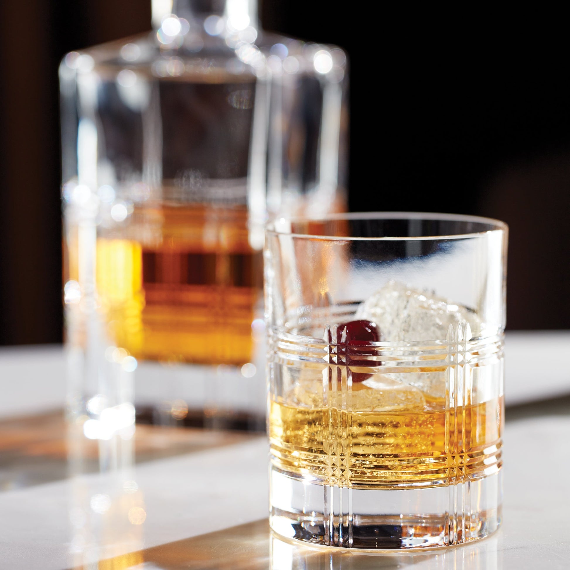 Hudson Crystal 5-Piece Whiskey Set