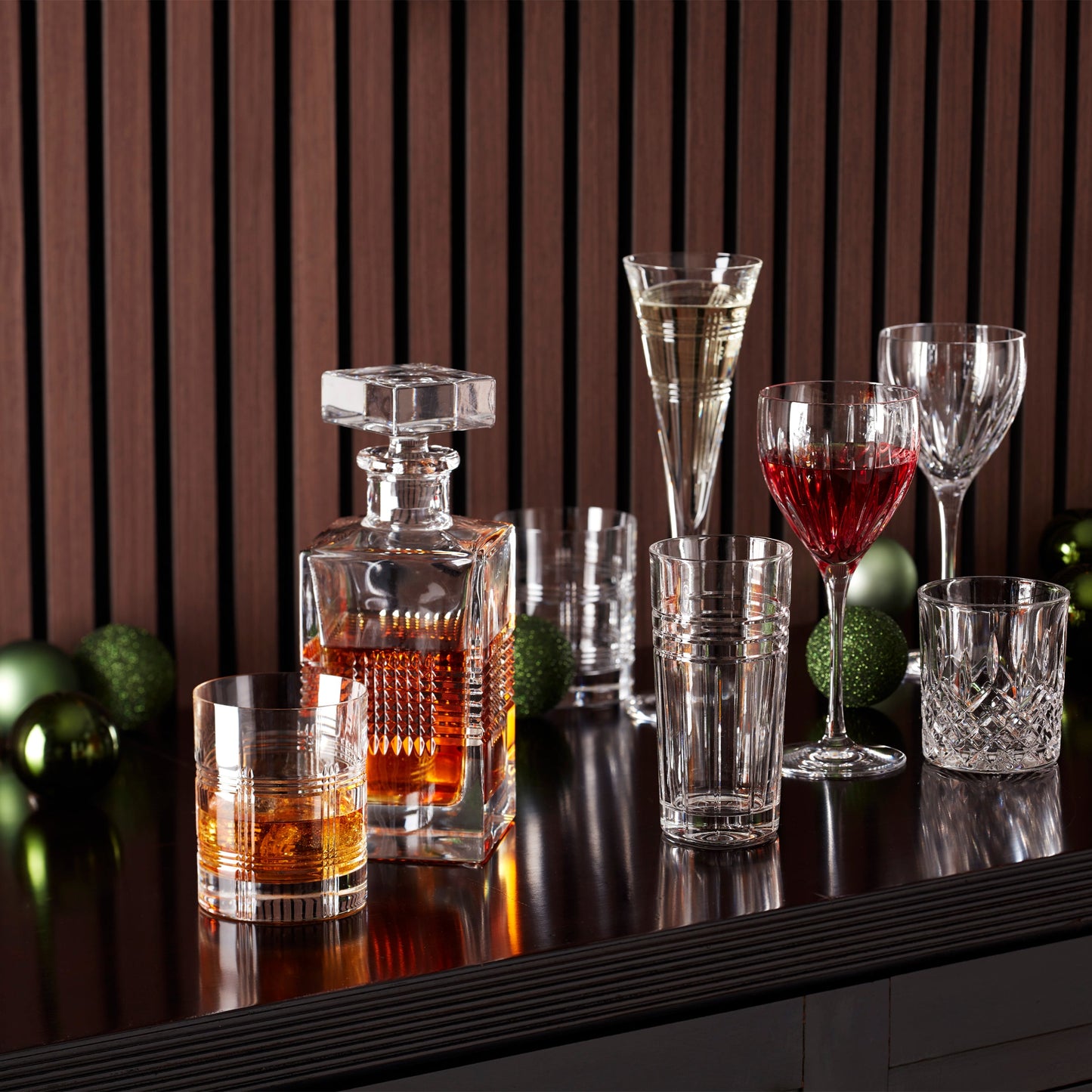 Sloane Crystsal 5-Piece Whiskey Set