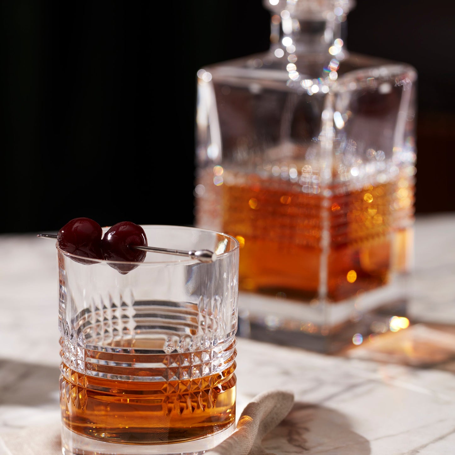 Sloane Crystsal 5-Piece Whiskey Set