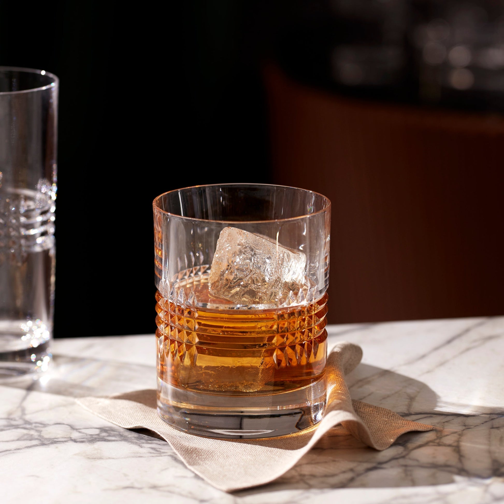 Sloane Crystal Double Old-Fashioned Glasses, Set of 4