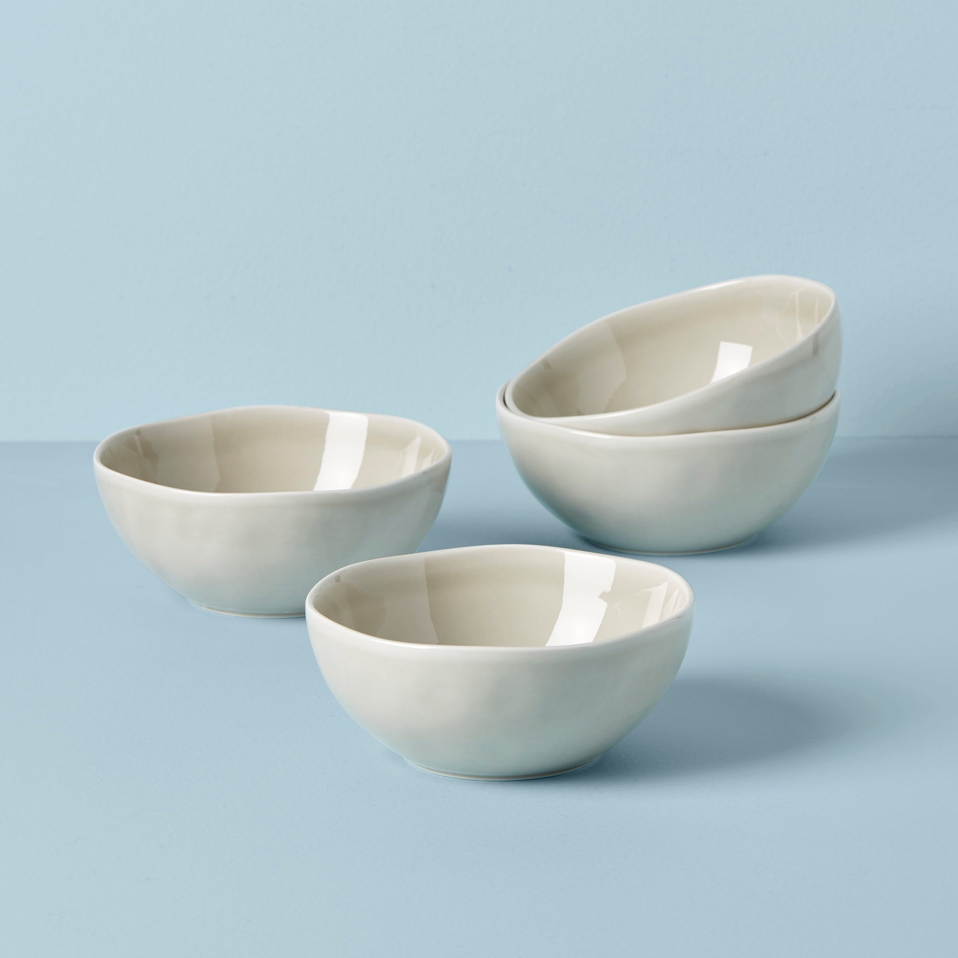 Bay Colors Grey All-Purpose Bowls, Set of 4