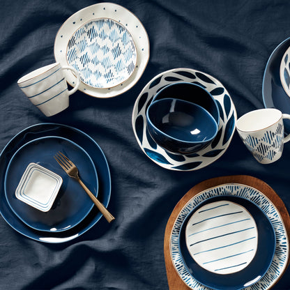 Bay Colors Blue All-Purpose Bowls, Set of 4