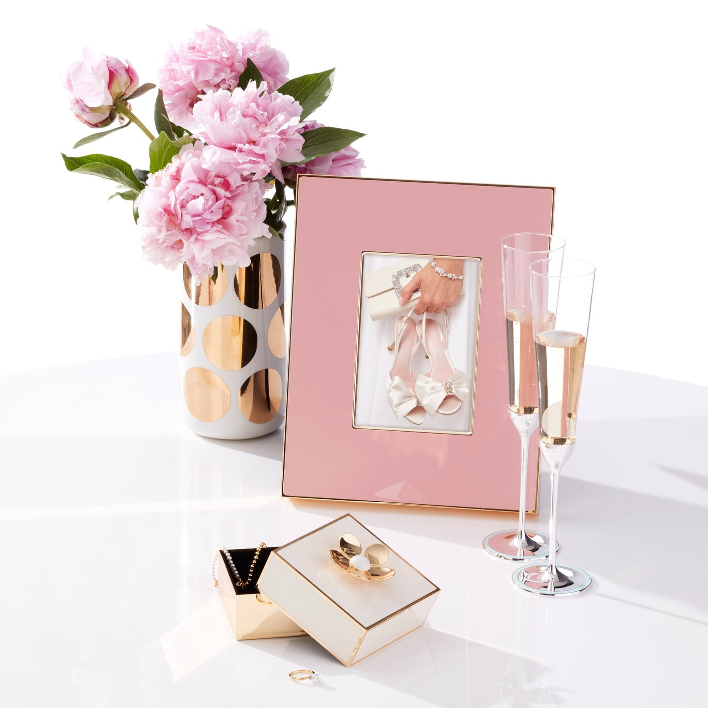 Make It Pop Gold Floral Box