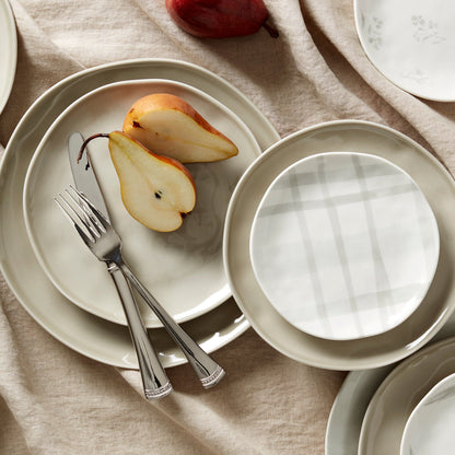 Bay Colors Grey Accent Plates, Set of 4