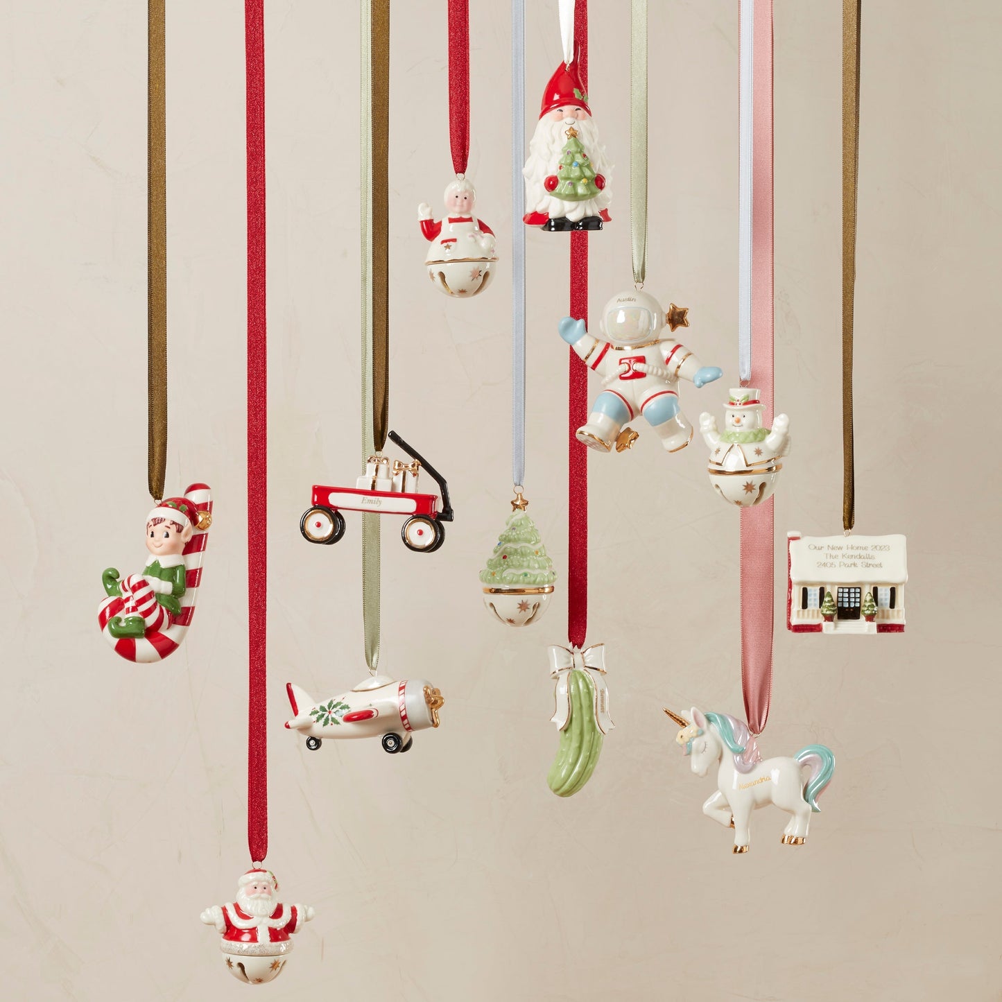 Personalized Christmas Gnome Ornament