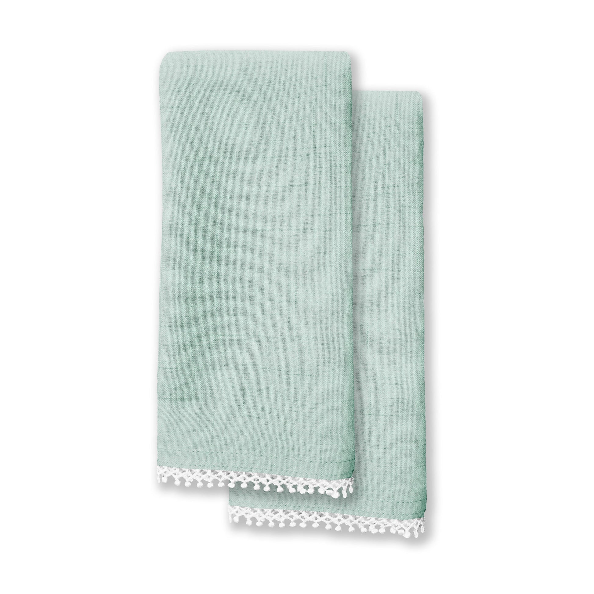 French Perle Ice Blue Napkin, Set of 2
