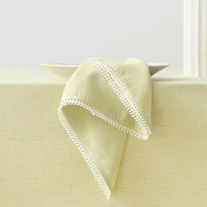 French Perle Pistachio Napkin, Set of 2