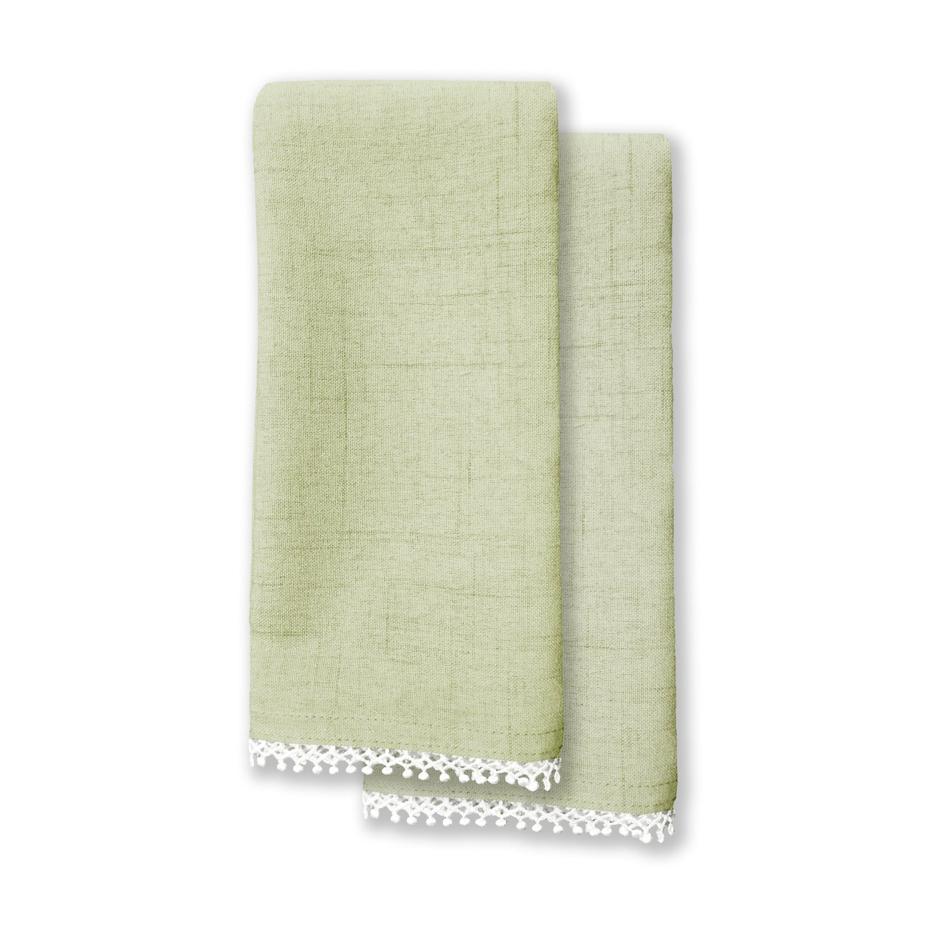 French Perle Pistachio Napkin, Set of 2