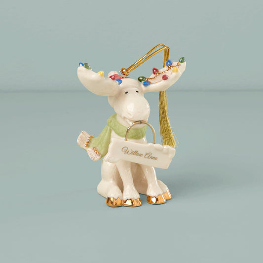Personalized Marcel The Moose Ornament