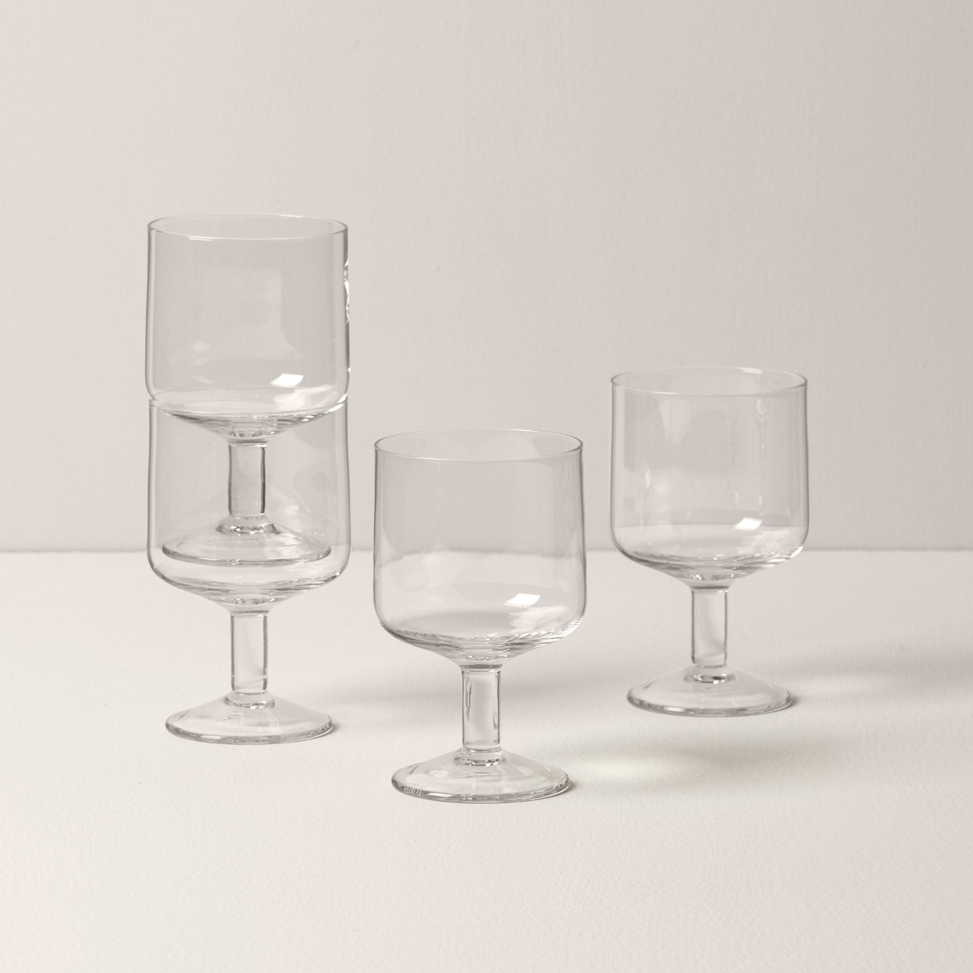 Tuscany Classics Stackable Wine Glasses, Set of 4