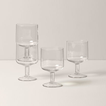 Tuscany Classics Stackable Wine Glasses, Set of 4