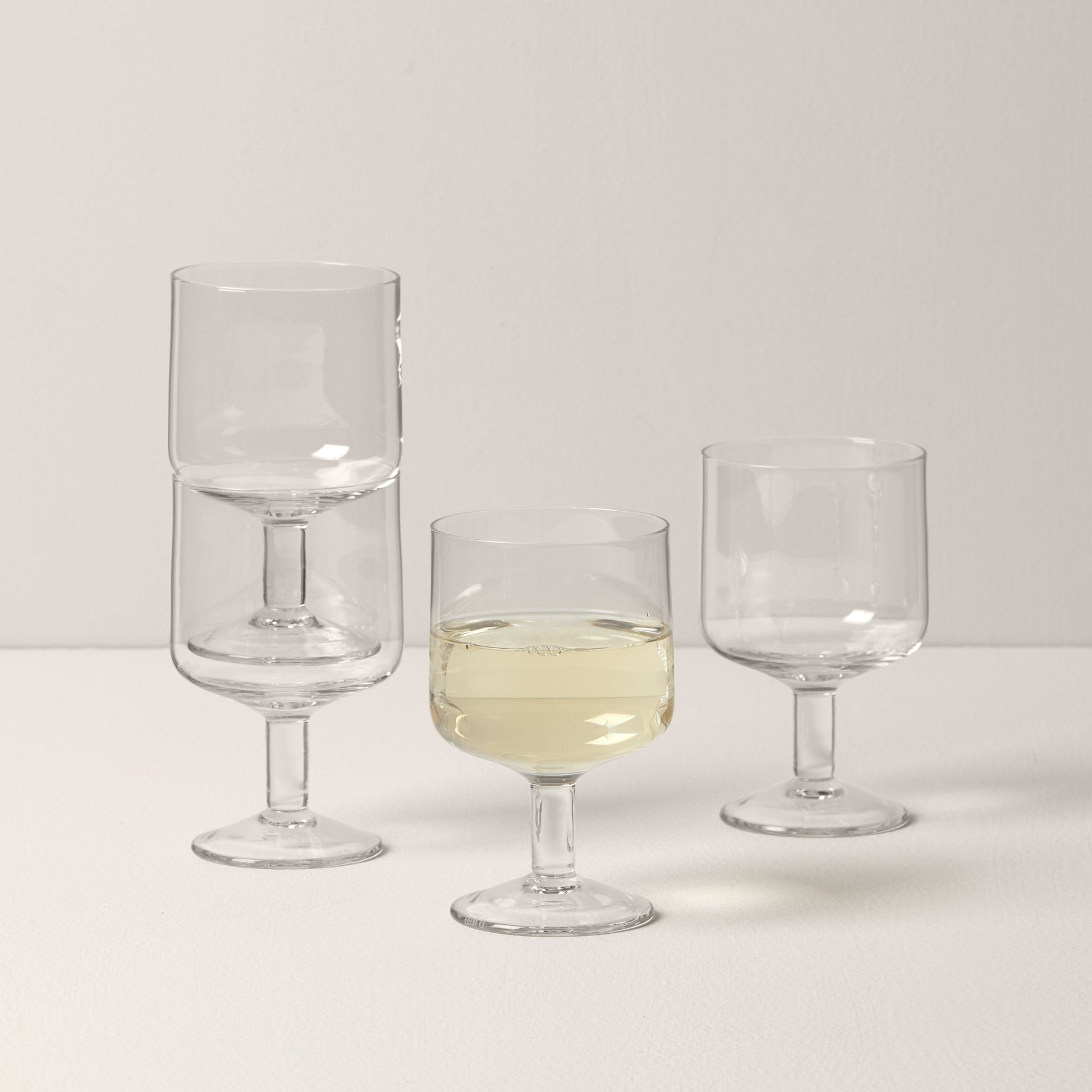Tuscany Classics Stackable Wine Glasses, Set of 4
