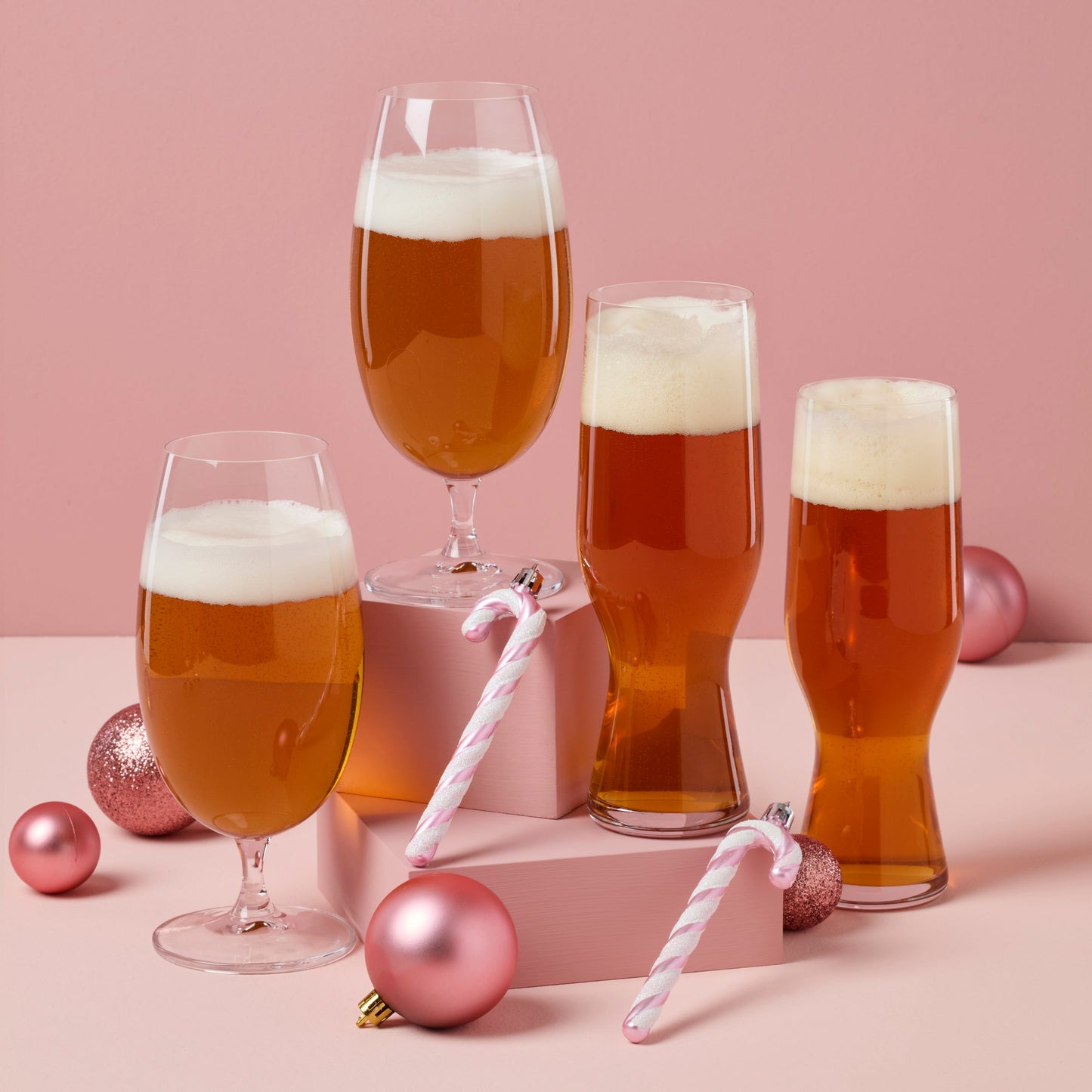 Tuscany Classics Assorted Beer Glasses, Set of 4