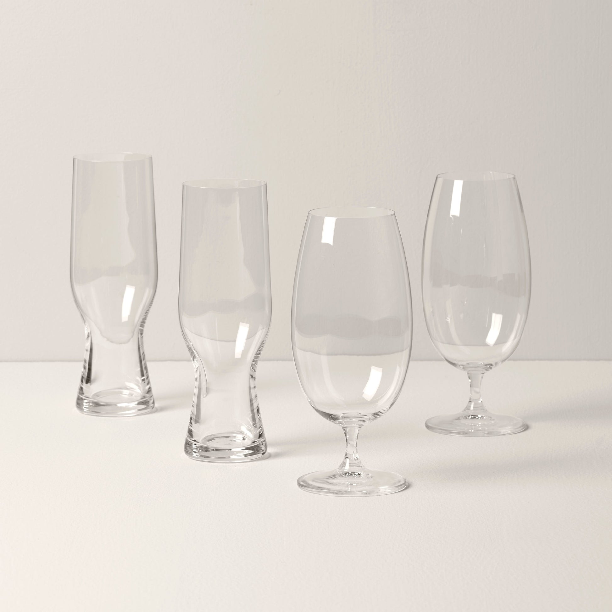Tuscany Classics Assorted Beer Glasses, Set of 4