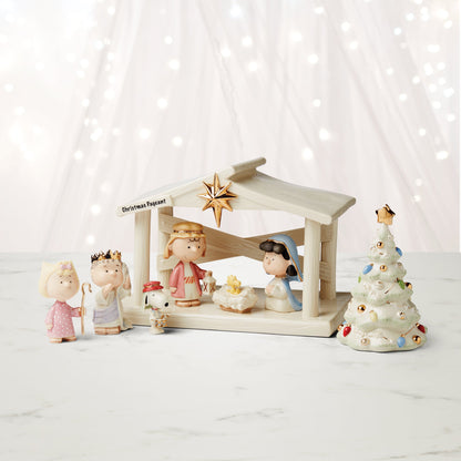 Peanuts The Christmas Pageant Creche