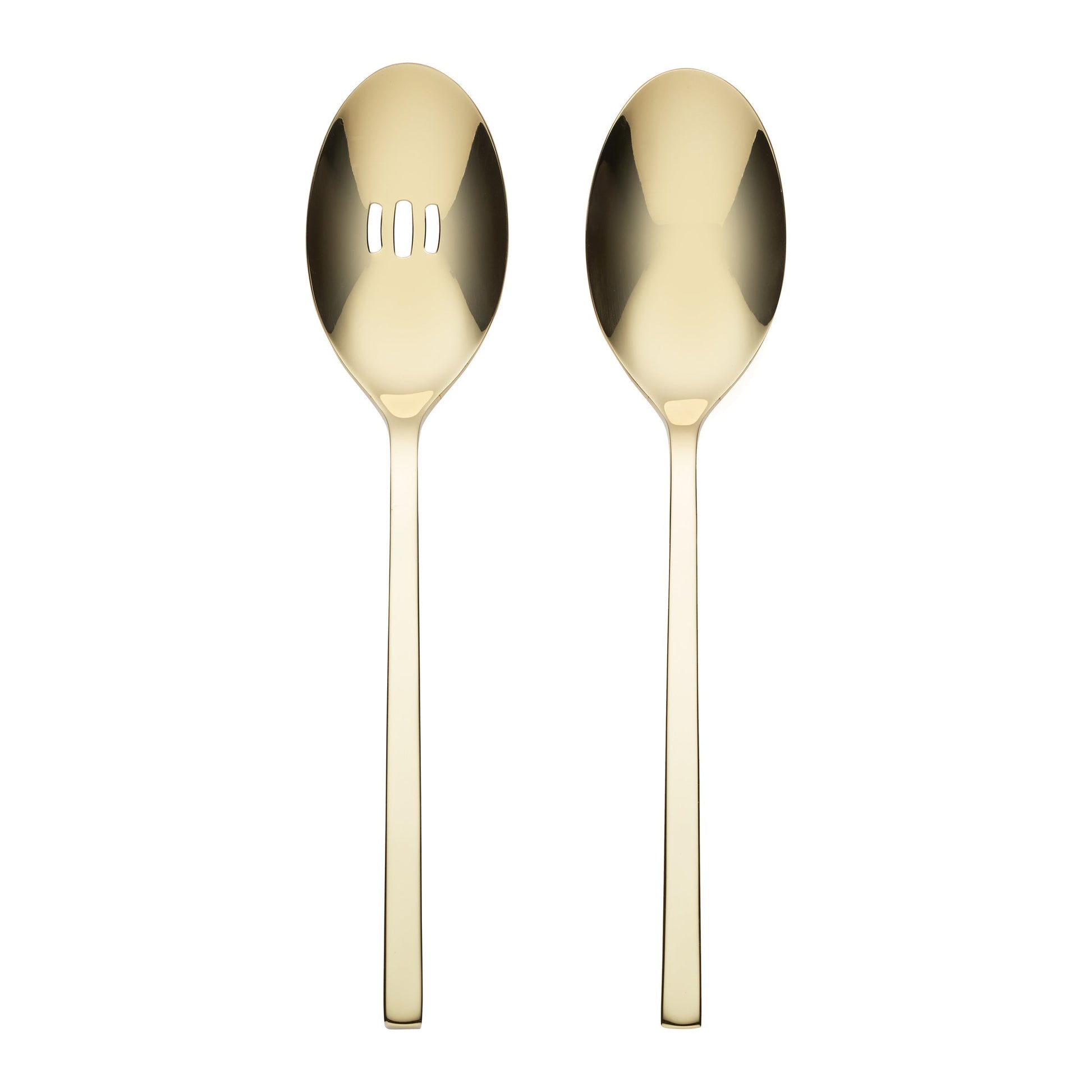 Allay Champagne 2-Piece Serving Spoons