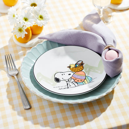 Snoopy Easter Accent Plates, Set of 4