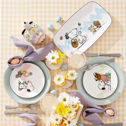 Snoopy Easter Accent Plates, Set of 4