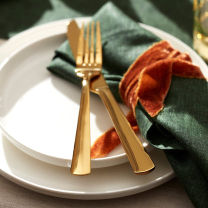 Aptitude Gold 20-Piece Flatware Set