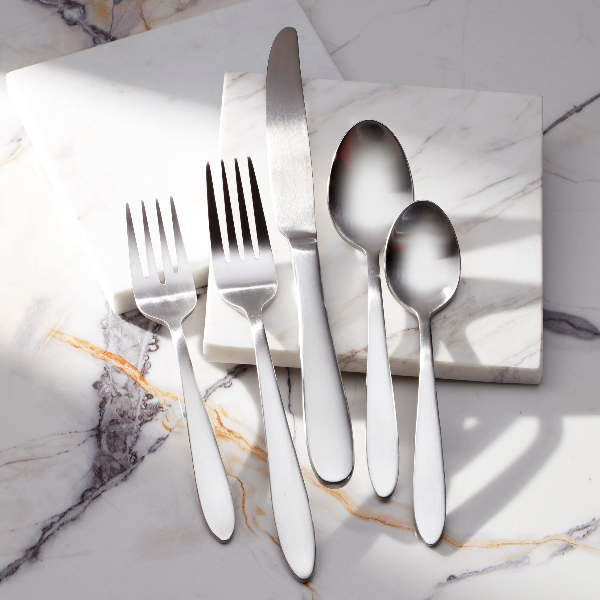 Mooncrest Satin 20-Piece Flatware Set