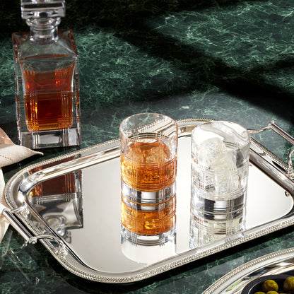 Hudson Crystal 5-Piece Whiskey Set