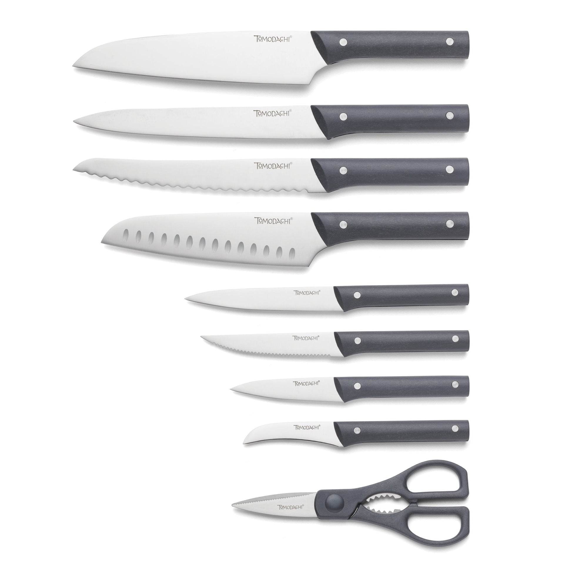 Harvest Slate 15-Piece Cutlery Block Set