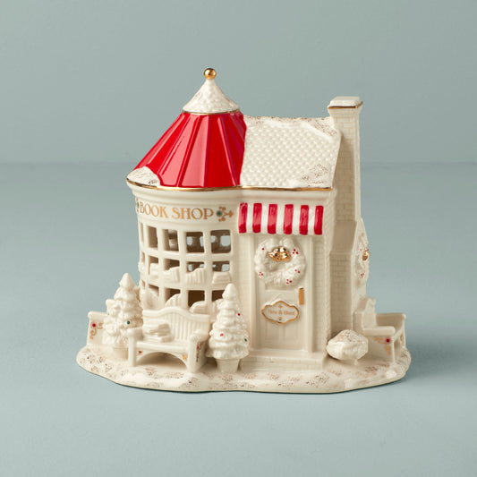 Mistletoe Park Book Store Figurine