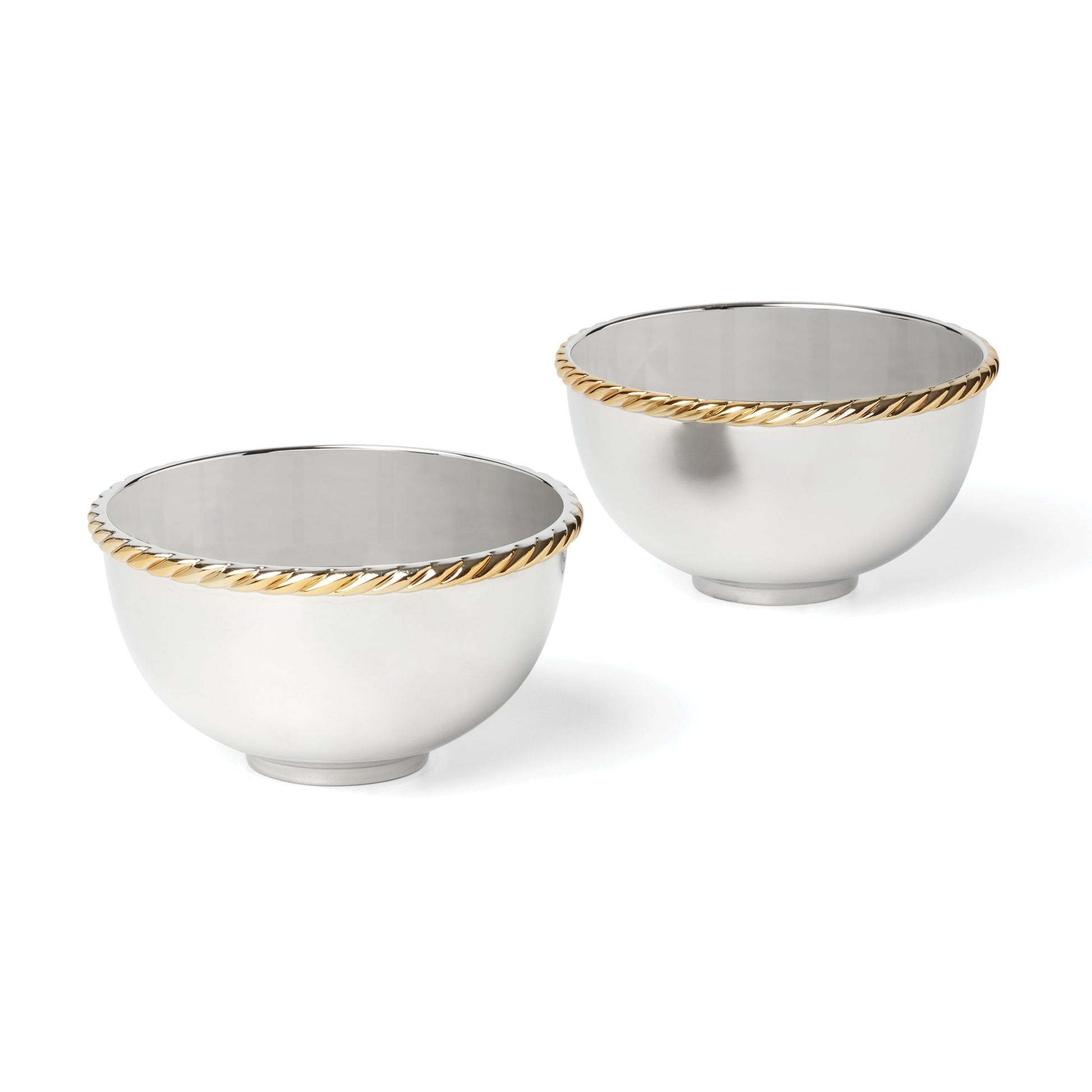 Roseland Nut Bowls, Set of 2