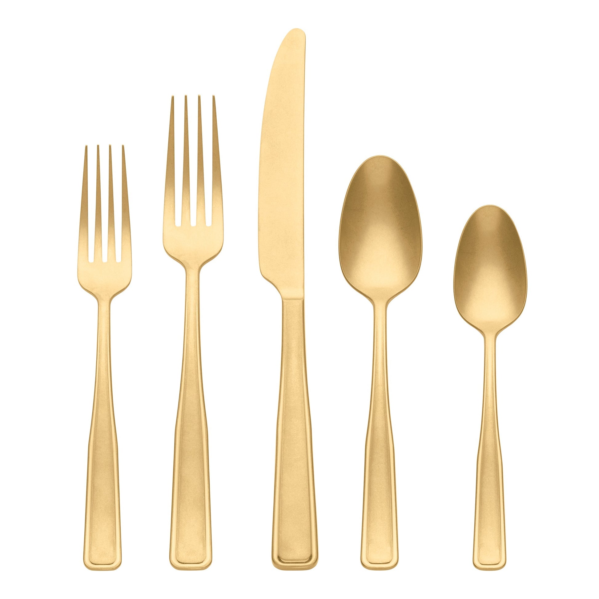 Reid Champagne Vintage 20-Piece Flatware Set