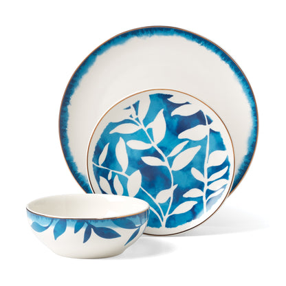 Aura 12 Piece Dinnerware Set