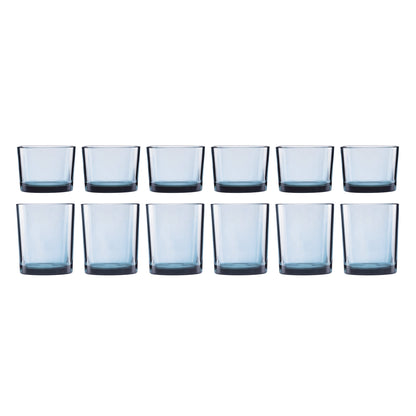Stackables Blue Drinkware, Set Of 12