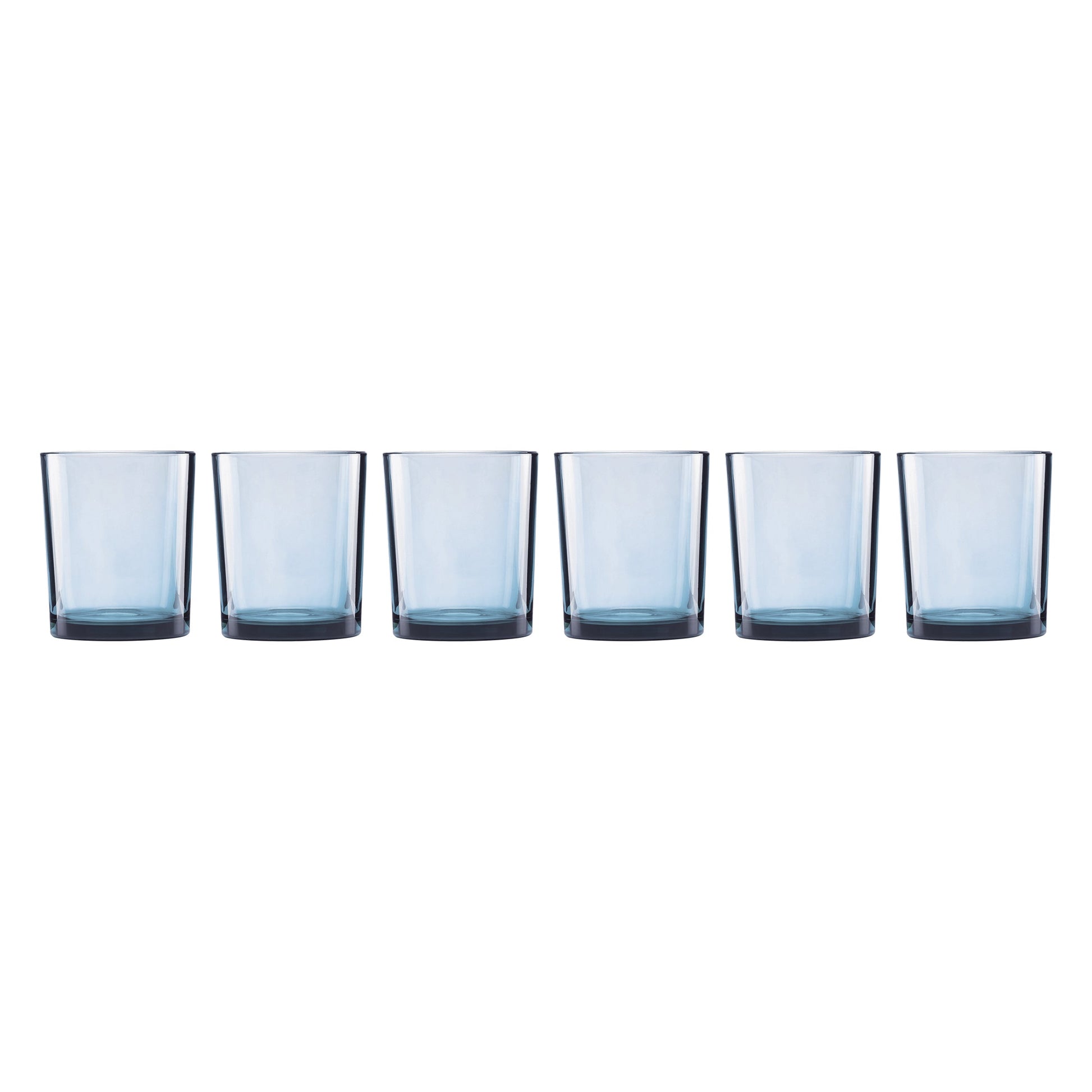 Stackables Blue Tall Drinkware, Set of 6