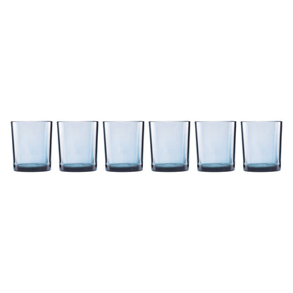 Stackables Blue Tall Drinkware, Set of 6