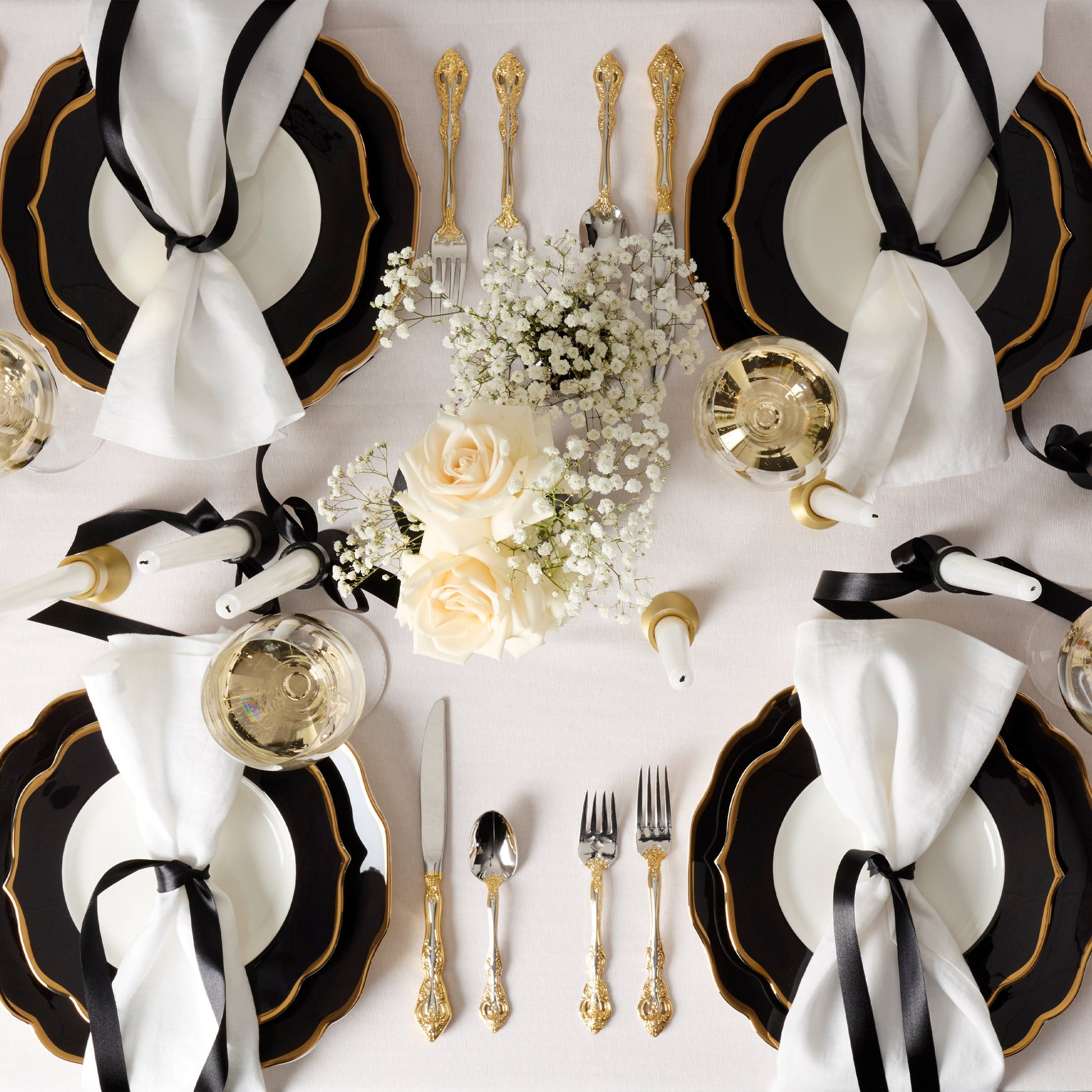 Golden Michelangelo 20-Piece Flatware Set
