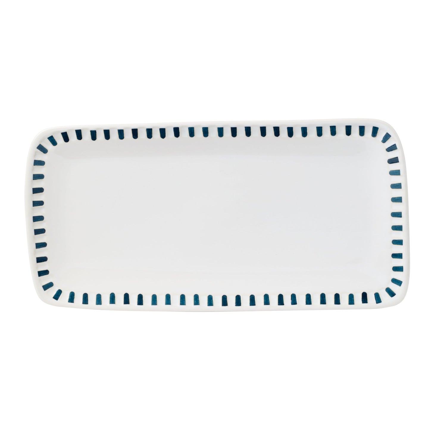 Artisanal Stripe Hors d'Oeuvres Tray