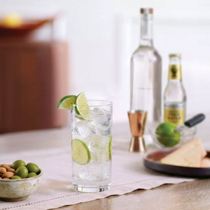 Tuscany Classics Cylinder Highball Glasses, Set of 6