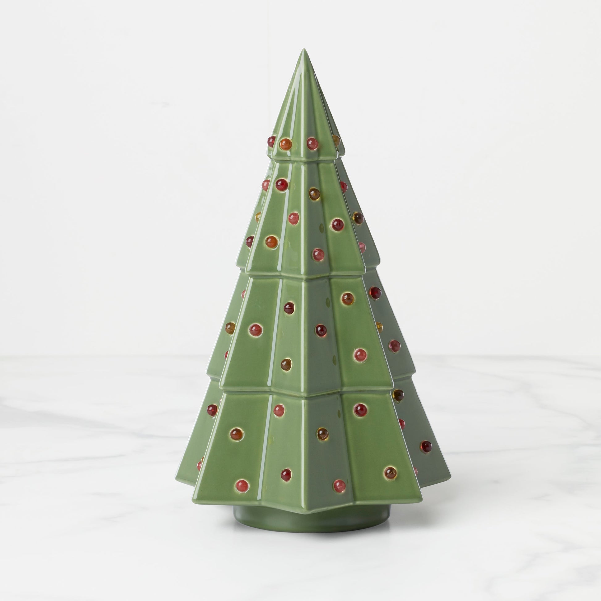 Evergreen Large Lit Tree Figurine
