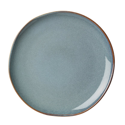 Organic Shades Blue 12-Piece Dinnerware Set