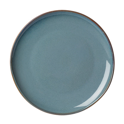 Organic Shades Blue 12-Piece Dinnerware Set