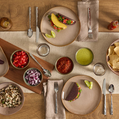 Organic Shades Clay 12-Piece Dinnerware Set