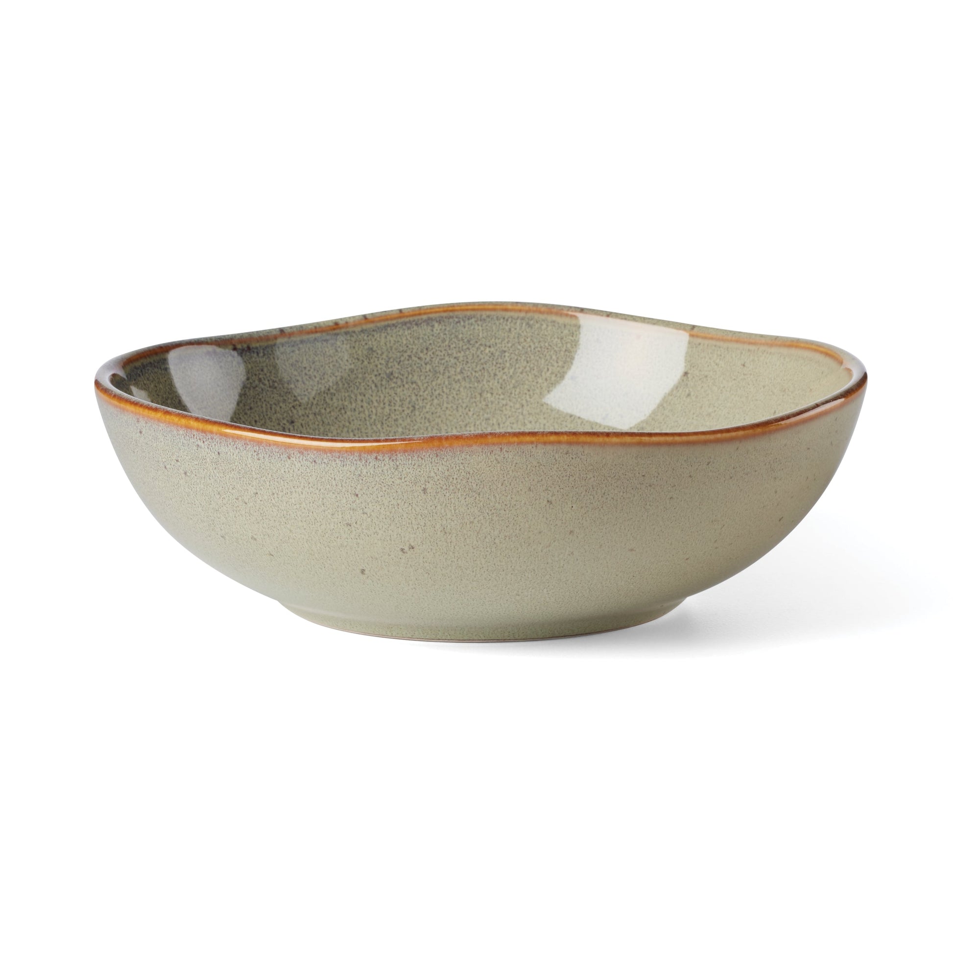 Organic Shades Sage Green 12-Piece Dinnerware Set