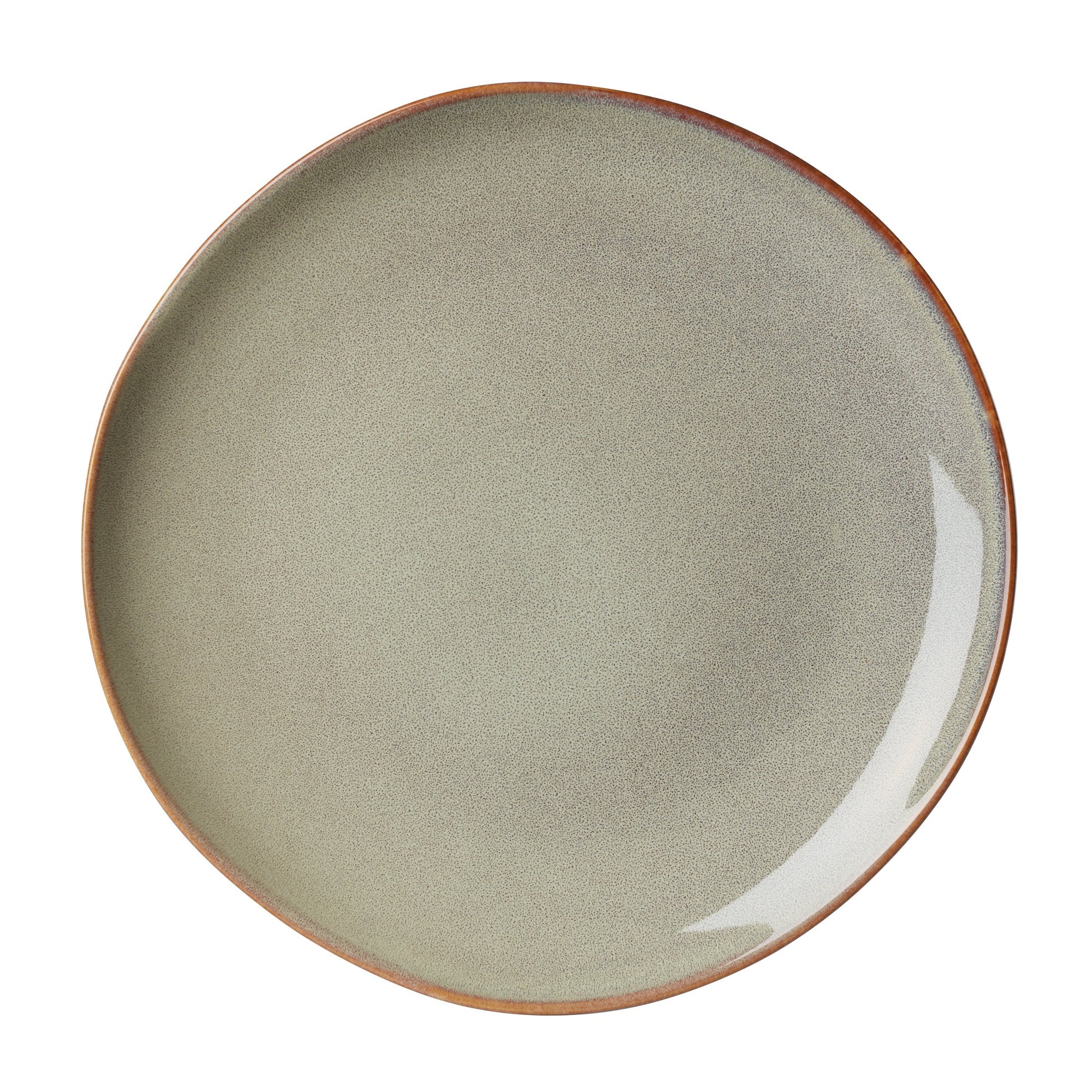 Organic Shades Sage Green 12-Piece Dinnerware Set