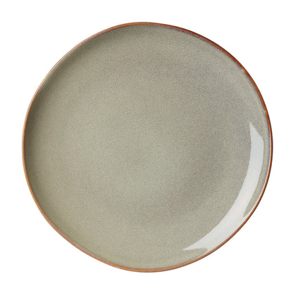 Organic Shades Sage Green 12-Piece Dinnerware Set