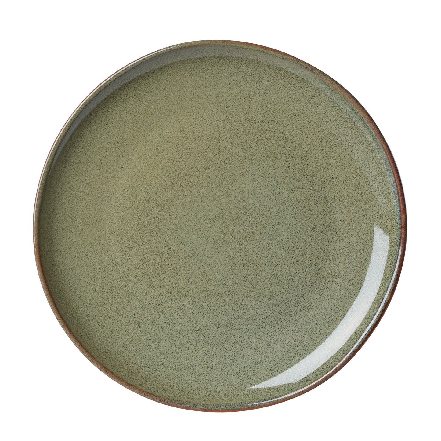 Organic Shades Sage Green 12-Piece Dinnerware Set