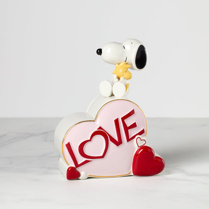 Snoopy Valentine's Day Candy Jar