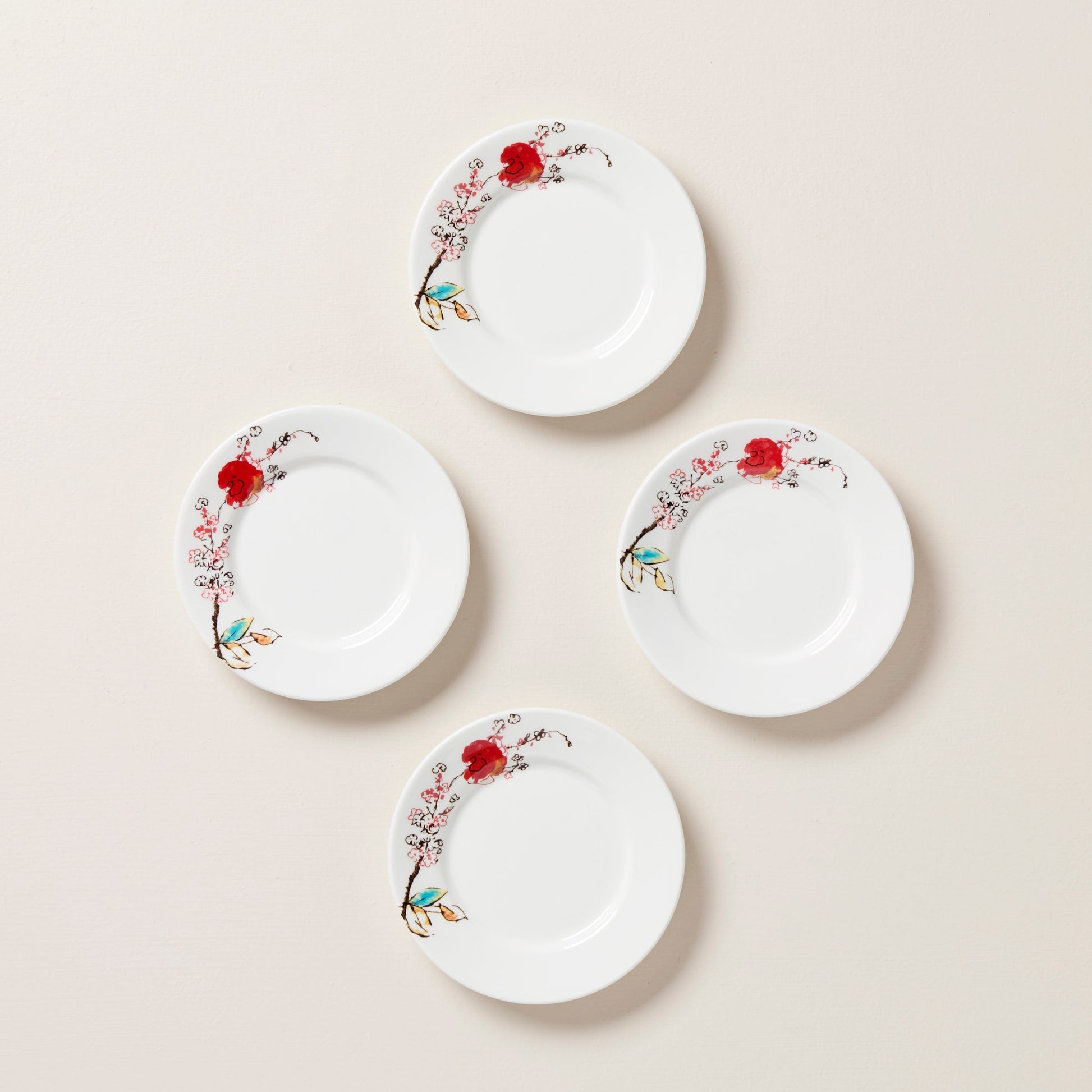Chirp Party Plates, Set of 4