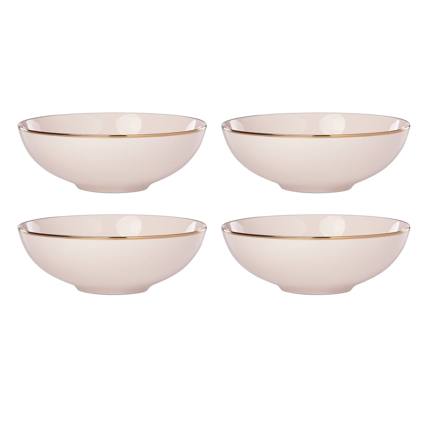 Trianna Blush All-Purpose Bowls, Set of 4